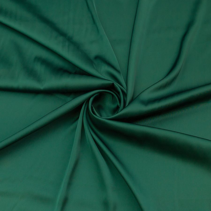 ΥΦΑΣΜΑ ΣΑΤΕΝ ''RASMIR SILK FLOW'' ΠΡΑΣΙΝΟ ΚΥΠΑΡΙΣΣΙ 