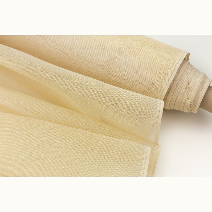 ΥΦΑΣΜΑ ΓΑΖΑ ΒΑΜΒΑΚΕΡΗ ΔΙΑΚΟΣΜΗΣΗΣ (ΚΟΛΛΑΡΙΣΜΕΝΗ) ΕΚΡΟΥ ΦΥΣΙΚΟ