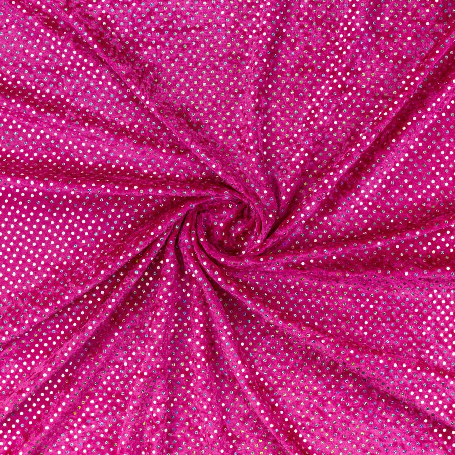 ΥΦΑΣΜΑ ΒΕΛΟΥΤΕ CRUSHED - ΦΟΥΞΙΑ