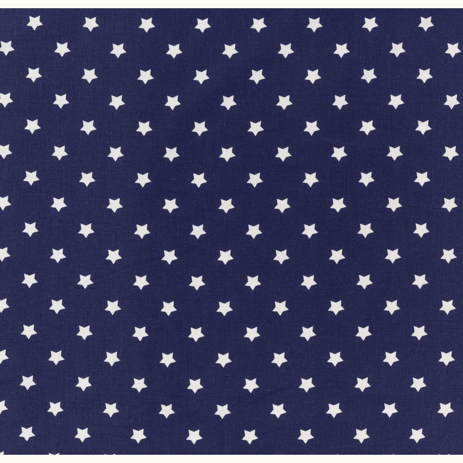 ΥΦΑΣΜΑ ΠΟΠΛΙΝΑ 100% ΒΑΜΒΑΚΙ ΣΧΕΔΙΟ ΑΣΤΕΡΙΑ (ΜΠΛΕ ΣΚΟΥΡΟ - ΑΣΠΡΟ)