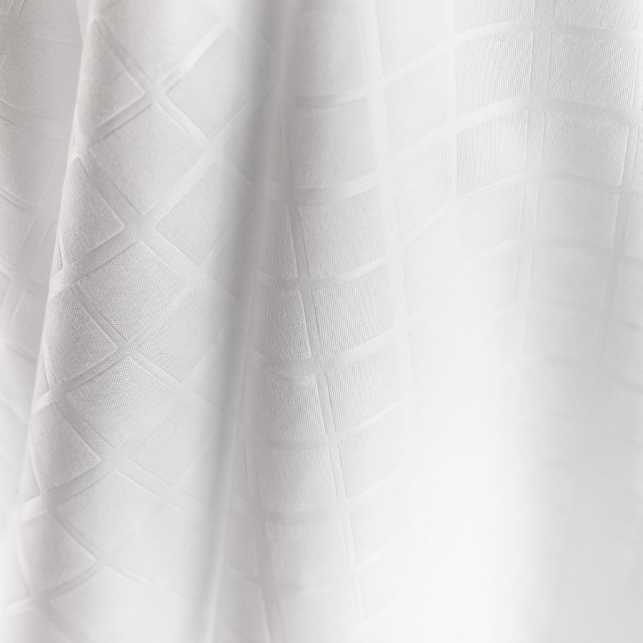 ΥΦΑΣΜΑ MICRO WOVEN POLYESTER ΜΕ ΣΧΕΔΙΟ ΚΑΡΟ – ΙΔΑΝΙΚΟ ΓΙΑ ΤΡΑΠΕΖΟΜΑΝΤΙΛΑ ΚΑΙ ΔΙΑΚΟΣΜΗΣΗ ΑΣΠΡΟ 
