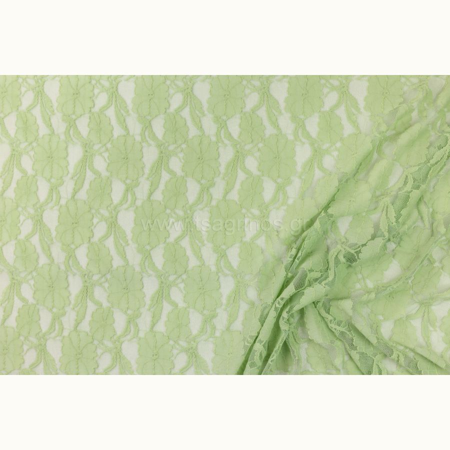 ΥΦΑΣΜΑ ΔΑΝΤΕΛΑ ΕΛΑΣΤΙΚΗ ΠΛΕΚΤΗ ΣΧΕΔΙΟ ΦΛΟΡΑΛ ΠΡΑΣΙΝΟ ΤΣΑΓΑΛΙ