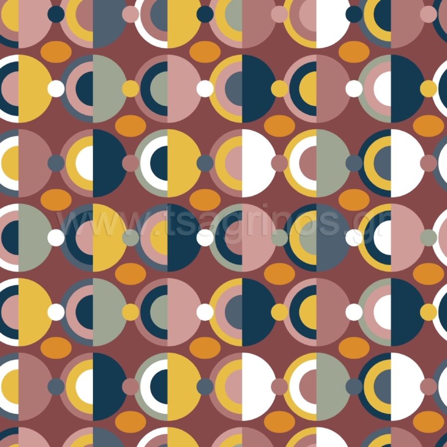 ΥΦΑΣΜΑ ΠΟΠΛΙΝΑ 100% ΒΑΜΒΑΚΙ - Ρετάλι 1.60μ.