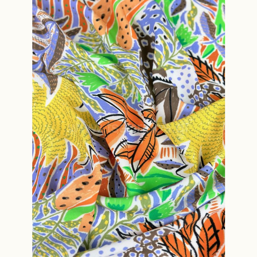 ΥΦΑΣΜΑ 100% ΒΙΣΚΟΖ (TROPICAL ORANGE)