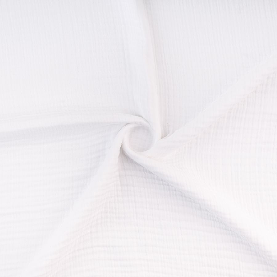 ΥΦΑΣΜΑ ΒΑΜΒΑΚΕΡΗ ΜΟΥΣΕΛΙΝΑ DOUBLE GAUZE 4 ΣΤΡΩΣΕΩΝ (4 LAYERS) 100% ΒΑΜΒΑΚΙ ΦΑΡΔΟΣ 2,40 ΜΕΤΡΑ - ΕΞΑΙΡΕΤΙΚΑ ΑΠΑΛΗ & ΑΝΑΠΝΕΟΥΣΑ - ΑΣΠΡΟ