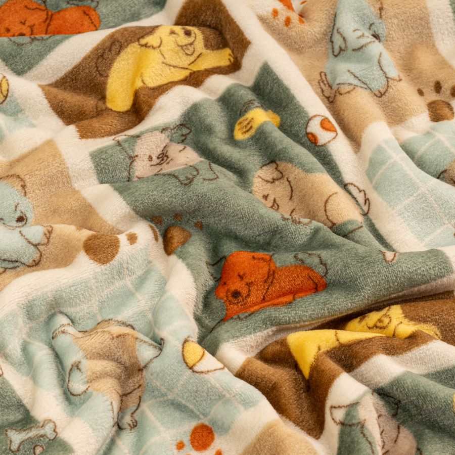 ΥΦΑΣΜΑ ΦΛΙΣ ΓΟΥΝΑΚΙ “POLAR FLEECE” - HAPPY PUPPIES