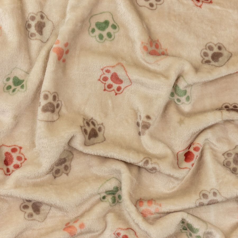 ΥΦΑΣΜΑ ΦΛΙΣ ΓΟΥΝΑΚΙ ''POLAR FLEECE'' ΣΧΕΔΙΟ ΠΑΤΟΥΣΑΚΙΑ ΓΑΤΑΣ