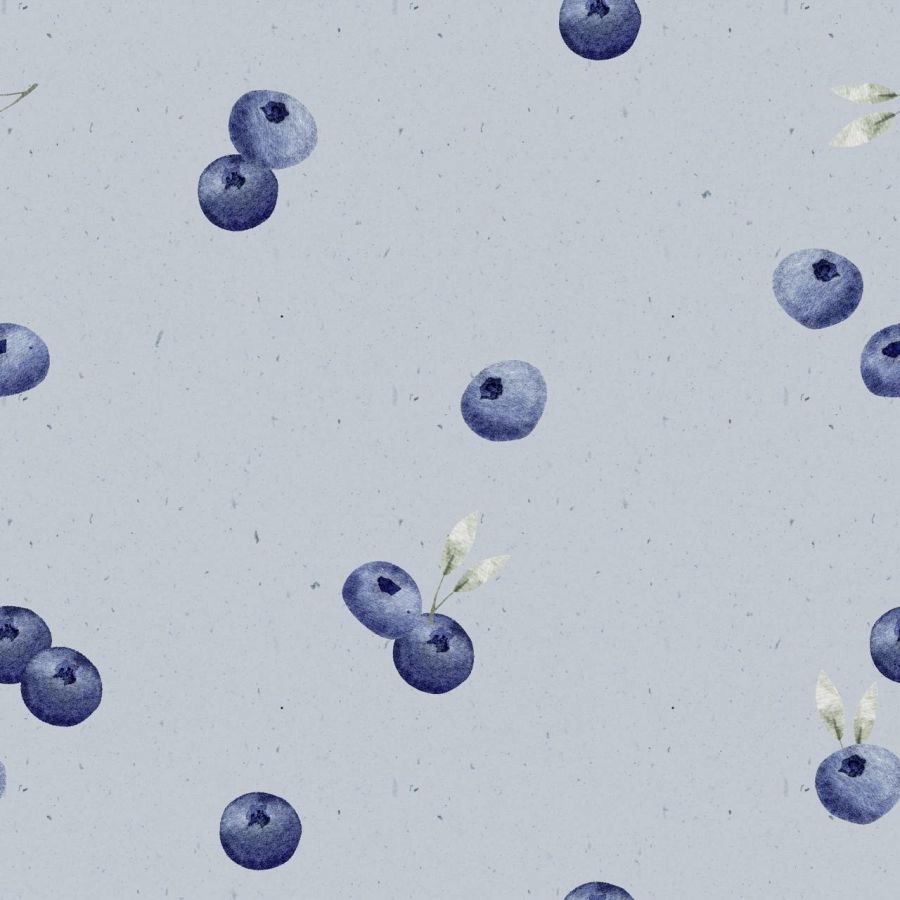 ΥΦΑΣΜΑ ΠΟΠΛΙΝΑ 100% ΒΑΜΒΑΚΙ DIGITAL PRINT - BLUEBERRY DREAM