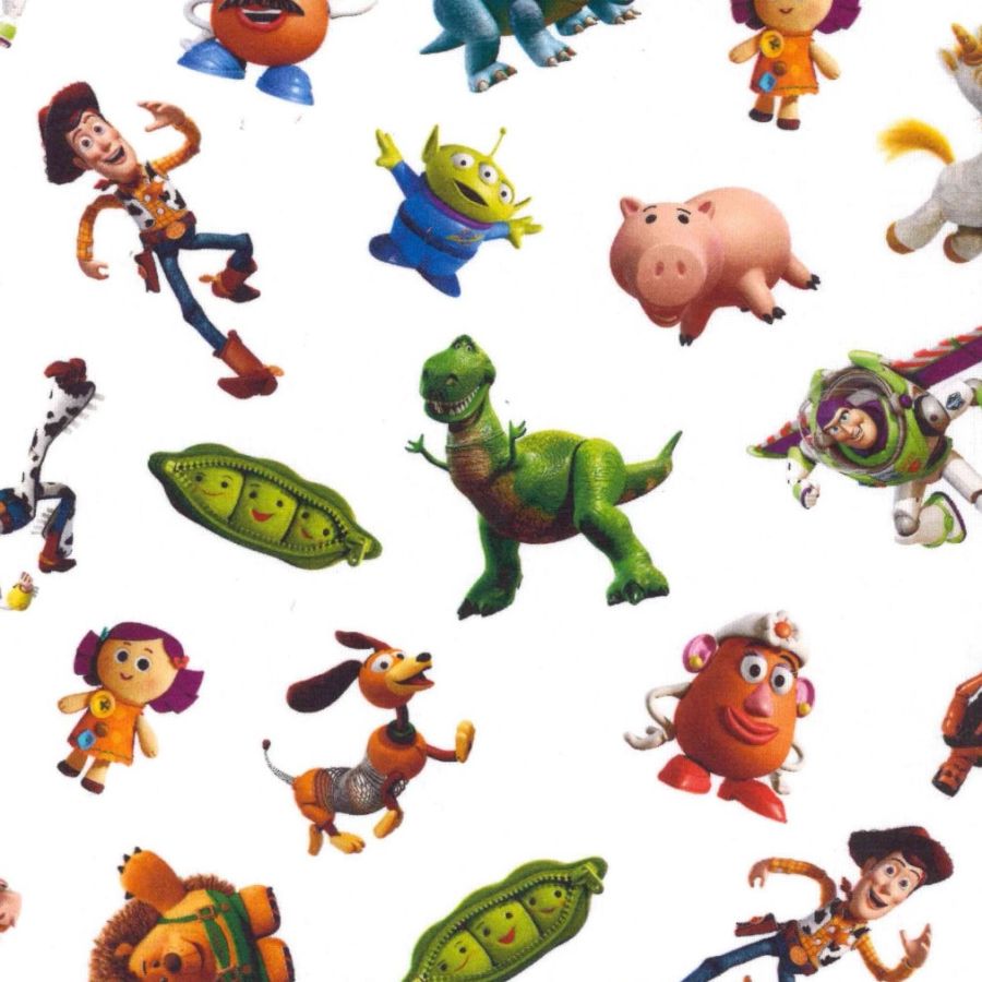 ΥΦΑΣΜΑ ΠΟΠΛΙΝΑ DIGITAL PRINT (DISNEY LICENSED) TOY STORY