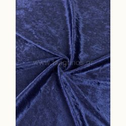 ΥΦΑΣΜΑ ΒΕΛΟΥΔΟ ΒΕΛΟΥΤΕ ”CRUSHED” (ΜΠΛΕ ΣΚΟΥΡΟ)