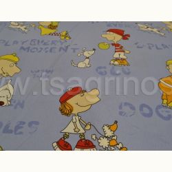 ΥΦΑΣΜA PRINTED LONETA  (μαλακό καραβόπανο) 165gr/m²