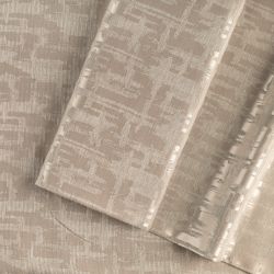 ΥΦΑΣΜΑ ΖΑΚΑΡ ΓΚΡΟ ΛΑΜΕ ΜΕ ΜΕ ΑΝΑΓΛΥΦΟ ΓΕΩΜΕΤΡΙΚΟ ΣΧΕΔΙΟ - ΓΚΡΙ ΜΠΕΖ ΑΝΟΙΧΤΟ