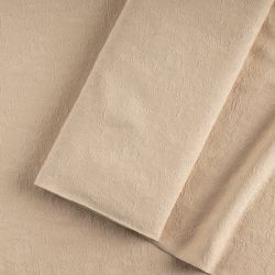 ΥΦΑΣΜΑ ΖΑΚΑΡ ΜΕ ΑΝΑΓΛΥΦΗ ΥΦΗ & ΒΑΜΒΑΚΕΡΗ ΑΙΣΘΗΣΗ, ΦΥΣΙΚΟ ΣΧΕΔΙΟ ΑΚΑΝΟΝΙΣΤΟ ΜΠΕΖ (Ρετάλι 3.30 μέτρα)