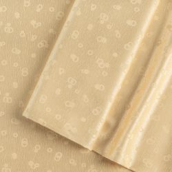 ΥΦΑΣΜΑ ΖΑΚΑΡ ΜΑΛΑΚΟ ΜΕ ΑΝΑΓΛΥΦΕΣ ΛΕΠΤΟΜΕΡΕΙΕΣ ΛΑΜΕ - ΚΡΕΜ / ΧΡΥΣΟ (Ρετάλι 1.70 μέτρα)