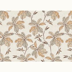 ΥΦΑΣΜΑ HALF PANAMA - LINO (90% Βαμβάκι / 10% Λινό) ΠΑΡΑΔΟΣΙΑΚΟ ΦΥΛΛΩΜΑ 