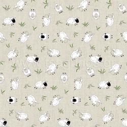 ΥΦΑΣΜA PRINTED LONETA  (μαλακό καραβόπανο) 165gr/m² - Ρετάλι 3.90μ.