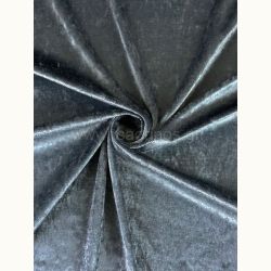 ΥΦΑΣΜΑ ΒΕΛΟΥΔΟ ΒΕΛΟΥΤΕ ”CRUSHED” (ΓΚΡΙ ΣΚΟΥΡΟ)