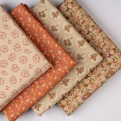 ΥΦΑΣΜΑ 100% ΒΑΜΒΑΚΕΡΟ ΠΥΚΝΟ ΜΕ ΥΦΑΝΣΗ ΛΙΝΟΥ (LINO BLOOM) PALM PARADISE