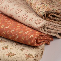 ΥΦΑΣΜΑ 100% ΒΑΜΒΑΚΕΡΟ ΠΥΚΝΟ ΜΕ ΥΦΑΝΣΗ ΛΙΝΟΥ (LINO BLOOM) PALM PARADISE