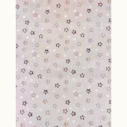 ΥΦΑΣΜΑ ΠΟΠΛΙΝΑ 100% ΒΑΜΒΑΚI (ΑΣΤΕΡΑΚΙΑ ΜΠΕΖ)