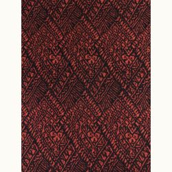 ΥΦΑΣΜΑ ΠΛΕΚΤΟ ΜΑΛΛΙΝΗΣ ΥΦΗΣ - AFRICAN PRINT RED