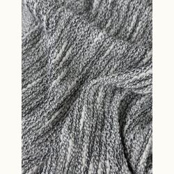 ΥΦΑΣΜΑ ΠΛΕΚΤΟ ΜΠΟΥΚΛΕ ΜΕ ΛΟΥΡΕΞ ΚΛΩΣΤΗ (ΛΕΥΚΟ - ΜΑΥΡΟ)