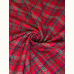 ΥΦΑΣΜΑ ΚΑΡΟ ΣΚΩΤΙΑΣ ΜΕ ΜΑΛΛΙ (TARTAN)