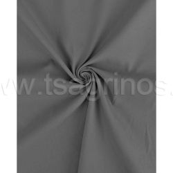 ΥΦΑΣΜΑ ΠΟΠΛΙΝΑ 100% ΒΑΜΒΑΚI (ΓΚΡΙ ΣΚΟΥΡΟ)