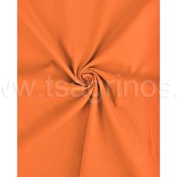 ΥΦΑΣΜΑ ΠΟΠΛΙΝΑ 100% ΒΑΜΒΑΚI (ΠΟΡΤΟΚΑΛΙ)