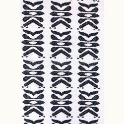 ΥΦΑΣΜΑ ΠΟΠΛΙΝΑ 100% ΒΑΜΒΑΚI (DIGITAL PRINT) ΕΜΠΡΙΜΕ ΓΕΩΜΕΤΡΙΚΟ ΣΧΕΔΙΟ ΜΑΥΡΟ-ΚΑΦΕ