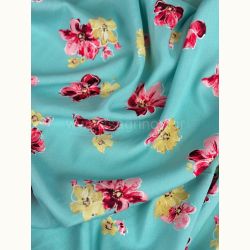 ΥΦΑΣΜΑ 100% ΒΙΣΚΟΖ (ΒΕΡΑΜΑΝ - ΦΛΟΡΑΛ ΚΟΚΚΙΝΟ)