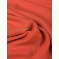 ΥΦΑΣΜΑ 100% ΛΙΝΟ (ΠΟΡΤΟΚΑΛΙ ΣΚΟΥΡΟ)