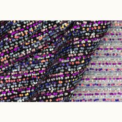 ΥΦΑΣΜΑ ΠΟΛΥΧΡΩΜΗ ΠΑΓΙΕΤΑ ΣΕ ΒΑΣΗ ΤΟΥΛΙ ΜΑΛΑΚΟ (ΜΑΥΡΟ - ΠΟΛΥΧΡΩΜΟ)