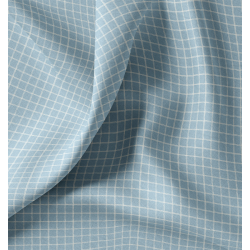ΥΦΑΣΜΑ ΠΟΠΛΙΝΑ 100% ΒΑΜΒΑΚΙ - ΚΑΡΟ ΓΑΛΑΖΙΟ