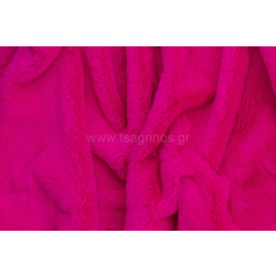 ΥΦΑΣΜΑ ΓΟΥΝΑΚΙ ΟΙΚΟΛΟΓΙΚΟ SUPER SOFT ''RABBIT'' (ΦΟΥΞΙΑ)