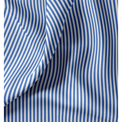 ΥΦΑΣΜΑ ΠΟΠΛΙΝΑ 100% ΒΑΜΒΑΚΙ - ΡΙΓΕ ΑΣΠΡΟ / ΜΠΛΕ