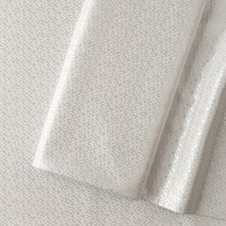 ΥΦΑΣΜΑ ΖΑΚΑΡ ΓΚΡΟ ΛΑΜΕ ΜΕ ΜΕ ΑΝΑΓΛΥΦΟ ΓΕΩΜΕΤΡΙΚΟ ΣΧΕΔΙΟ - ΒΑΣΗ ΓΚΡΙ ΑΣΗΜΙ ΜΕ ΕΚΡΟΥ (Ρετάλι 3.70 μέτρα)