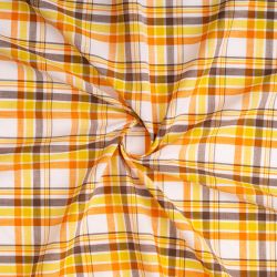 ΥΦΑΣΜΑ VINTAGE ΒΑΜΒΑΚΕΡΟ - ΦΑΡΔΟΣ 0,90 - ΚΑΡΟ ΠΟΡΤΟΚΑΛΙ/ ΚΙΤΡΙΝΟ/ ΚΑΦΕ