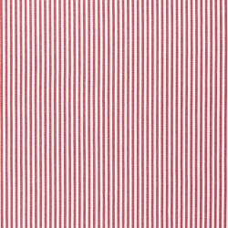 ΥΦΑΣΜΑ 100% ΒΑΜΒΑΚΕΡΗ ΠΟΠΛΙΝΑ ΝΗΜΑΤΟΒΑΜΜΕΝΗ ΔΙΠΛΗΣ ΟΨΗΣ - ΡΙΓΕ 2mm ΑΣΠΡΟ/ ΚΟΚΚΙΝΟ