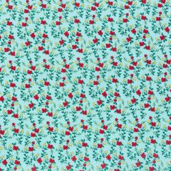 ΥΦΑΣΜΑ ΠΟΠΛΙΝΑ 100% ΒΑΜΒΑΚΙ - ΡΕΤΡΟ ΛΟΥΛΟΥΔΑΚΙ ΤΥΡΚΟΥΑΖ