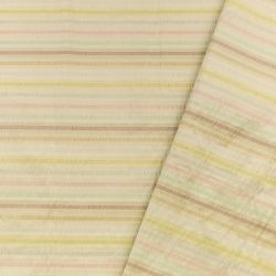 ΥΦΑΣΜΑ ΤΑΦΤΑΣ 100% ΜΕΤΑΞΩΤΟΣ ΜΕ ΑΝΑΓΛΥΦΟ ΚΕΝΤΗΜΑ - ΛΑΧΑΝΙ ΠΟΛΥΧΡΩΜΟ ΠΑΣΤΕΛ