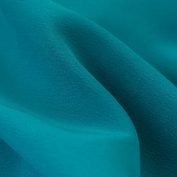 ΥΦΑΣΜΑ ΚΡΕΠ ΣΑΤΕΝ ΡΑΣΜΙΡ - ΜΠΛΕ ΠΕΤΡΟΛ- Ρετάλι 1.80μ.