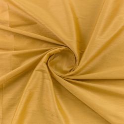 ΥΦΑΣΜΑ ΣΟΥΑ ΣΟΒΑΖ ΜΕ ΥΦΑΝΣΗ ΣΑΝΤΟΥΚ 100% ΜΕΤΑΞΩΤΟ - ΧΡΥΣΟ (Ρετάλι 2.30 μέτρα)