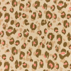 ΥΦΑΣΜΑ ΠΟΠΛΙΝΑ 100% ΒΑΜΒΑΚI - BLUSH SAFARI - Ρετάλι 3.60μ.