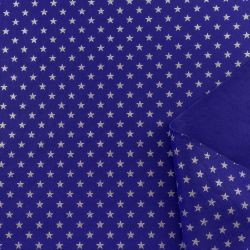 ΥΦΑΣΜΑ ΤΥΠΟΥ ΤΣΟΧΑ (ΦΕΤΡΙΝΑ) ΚΑΤΑΣΚΕΥΩΝ, ΜΕ ΑΝΑΓΛΥΦΑ ΓΚΛΙΤΤΕΡ ΑΣΤΕΡΑΚΙΑ - ΜΠΛΕ/ ΑΣΗΜΙ