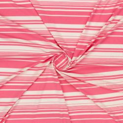 ΥΦΑΣΜΑ ΒΙΣΚΟΖΟΛΥΚΡΑ ΕΛΑΦΡΙΑ ΣΧΕΔΙΟ ΡΙΓΕ ΡΟΖ - ΕΚΡΟΥ - Ρετάλι 2.70μ.