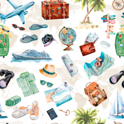 ΥΦΑΣΜΑ ΠΟΠΛΙΝΑ 100% ΒΑΜΒΑΚΙ DIGITAL PRINT - ΥΦΑΣΜΑ ΠΟΠΛΙΝΑ 100% ΒΑΜΒΑΚΙ DIGITAL PRINT - TRAVEL STORIES