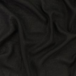 ΥΦΑΣΜΑ ΛΙΝΟ ΓΑΖΑ ΓΙΑ ΚΟΥΡΤΙΝΑ – ΦΑΡΔΟΣ 3 ΜΕΤΡΑ ΜΕ ΒΑΡΙΔΙ - ΜΑΥΡΟ