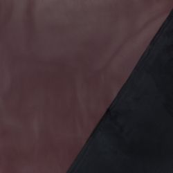 ΥΦΑΣΜΑ ΔΕΡΜΑΤΙΝΗ ΜΕ SUEDE ΕΠΕΝΔΥΣΗ ΕΛΑΣΤΙΚΗ - ΜΠΟΡΝΤΟ ΒΥΣΣΙΝΙ ΣΚΟΥΡΟ