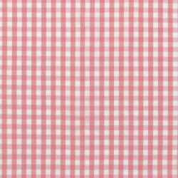 ΥΦΑΣΜΑ ΠΟΠΛΙΝΑ 100% ΒΑΜΒΑΚΙ ΚΑΡΟ VICHY (ΣΧΕΔΙΟ ΜΕΣΑΙΟ ΡΟΖ-ΑΣΠΡΟ)